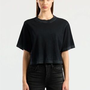 Cotton Citizen Tokyo Crop Tee - Vintage Black
